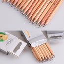 10 PCS Drawing Writing Sketch Wooden Pencil Pre-sharpened HB Art Graphite Pencils