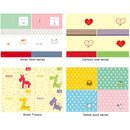 Pack of 50 Cartoon Pattern Memo Books Diary Book Notebook Ruled Notepads, Size: 12*8.5cm, Random Style Delivery