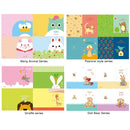 Pack of 50 Cartoon Pattern Memo Books Diary Book Notebook Ruled Notepads, Size: 12*8.5cm, Random Style Delivery