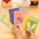 Pack of 50 Cartoon Pattern Memo Books Diary Book Notebook Ruled Notepads, Size: 12*8.5cm, Random Style Delivery