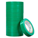 10 PCS 16mm Waterproof PVC Insulating Tare Electricians Electrical Tape(Green)