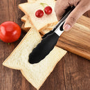 9 inch Silicone Non-slip Food Bread Barbecue BBQ Clip Tongs Kitchen Tools(Black)