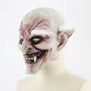 Halloween Festival Party Latex White-browed Monster Frightened Mask Headgear, with Hair