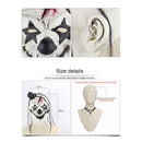 Halloween Festival Party Latex Devil Clown Frightened Mask Headgear, with Hair