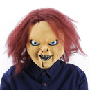 Halloween Festival Party Latex Ghost Baby Frightened Mask Headgear, with Hair