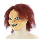 Halloween Festival Party Latex Ghost Baby Frightened Mask Headgear, with Hair