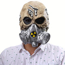 Halloween Festival Party Latex Biochemical Gas Mask Skeleton Frightened Mask Headgear