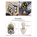 Halloween Festival Party Latex Biochemical Gas Mask Skeleton Frightened Mask Headgear