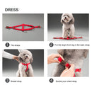 Pet Dog Collar + Harness + Leash Three Sets, S, Harness Chest Size: 34-50cm, Collar Neck Size: 24-35cm, Pet Weight: 8kg Below(Purple)