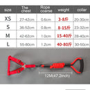Pet Dog Collar + Harness + Leash Three Sets, M, Harness Chest Size: 43-67cm, Collar Neck Size: 33-52cm, Pet Weight: 15kg Below (Coffee)
