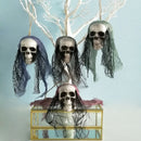 3 PCS Halloween Decorations Bar KTV Scene Layout Props Bubble Skull Hanging Ornaments, Random Style Delivery