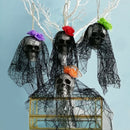 3 PCS Halloween Decorations Bar KTV Scene Layout Props Bubble Skull Hanging Ornaments, Random Style Delivery