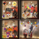 3 PCS Halloween Decorations PVC Personalized DIY Glass Electrostatic Stickers, Random Style Delivery