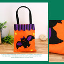 5 PCS Halloween Decoration Creative Cartoon Candy Gift Square Tote for Children, Random Style Delivery