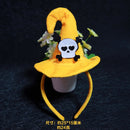 5 PCS Halloween Party Dress Up Headgear Supplies Personalized Cartoon Pattern Headbands, Random Style Delivery