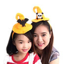 5 PCS Halloween Party Dress Up Headgear Supplies Personalized Cartoon Pattern Headbands, Random Style Delivery