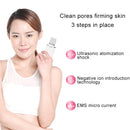 2W Ultrasonic Vibration Face Cleansing Machine Dead Skin Cleaner Scrubber Shovel Tool Face Beauty Instrument (White)