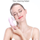 1.2W USB Charging Electronic Cleaning Face Beauty Instrument Pores Nose Blackhead Facial Cleansing Brush(Pink)