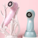 1.2W USB Charging Electronic Cleaning Face Beauty Instrument Pores Nose Blackhead Facial Cleansing Brush(Pink)