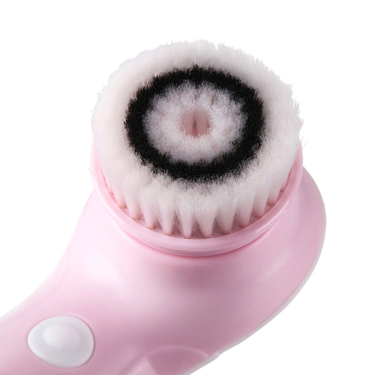 1.2W USB Charging Electronic Cleaning Face Beauty Instrument Pores Nose Blackhead Facial Cleansing Brush(Pink)