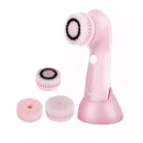 1.2W USB Charging Electronic Cleaning Face Beauty Instrument Pores Nose Blackhead Facial Cleansing Brush(Pink)