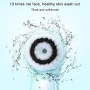 1.2W USB Charging Electronic Cleaning Face Beauty Instrument Pores Nose Blackhead Facial Cleansing Brush(Pink)