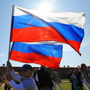 Polyester Material Russian Flag, Size: 150*90cm