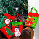 Christmas Dinner Table Decoration Candy Bag, Thickened Non-woven Fabric Kids Gifts Bags, Random Color Delivery