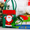 Christmas Dinner Table Decoration Candy Bag, Thickened Non-woven Fabric Kids Gifts Bags, Random Color Delivery