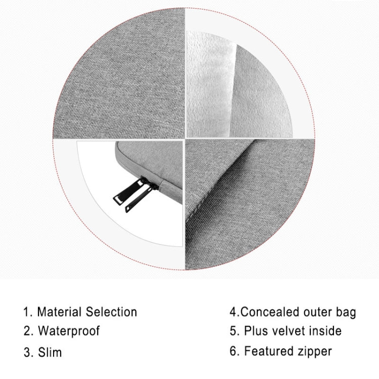 Universal Wearable Business Inner Package Laptop Tablet Bag, 15.6 inch and Below Macbook, Samsung, for Lenovo, Sony, DELL Alienware, CHUWI, ASUS, HP(Pink)