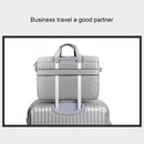 Breathable Wear-resistant Thin and Light Fashion Shoulder Handheld Zipper Laptop Bag with Shoulder Strap, For 15.6 inch and Below Macbook, Samsung, Lenovo, Sony, DELL Alienware, CHUWI, ASUS, HP (Black)