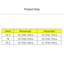 Breathable Wear-resistant Thin and Light Fashion Shoulder Handheld Zipper Laptop Bag with Shoulder Strap, For 15.6 inch and Below Macbook, Samsung, Lenovo, Sony, DELL Alienware, CHUWI, ASUS, HP