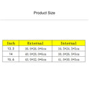 Breathable Wear-resistant Thin and Light Fashion Shoulder Handheld Zipper Laptop Bag with Shoulder Strap, For 15.6 inch and Below Macbook, Samsung, Lenovo, Sony, DELL Alienware, CHUWI, ASUS, HP (Grey)