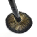 5 PCS Wooden Handle Soft Head Buffer Foundation Powder Blush Brush Makeup Tools (Black)