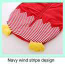Thick Cute Chick Style Baby Sleeping Clothing Bag for 0-6 Month Baby, Size: 85cm Length(Red)