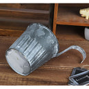 2PCS Iron Kegs Retro Bucket Metal Mini Bucket Candy Box Buckets Pails Craft Floral Pot