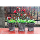 2PCS Iron Kegs Retro Bucket Metal Mini Bucket Candy Box Buckets Pails Craft Floral Pot