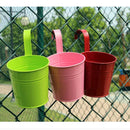 2PCS Pastoral Flower Bucket Belt with Hook,Random Color Delivery