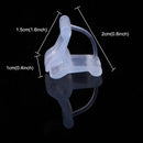100 PCS Plant Grafting Gardening Plastic Grafting Folder Grafting Clip Transparent Gardening Plastic Grafting Clip Tomatoes Grafting Clips