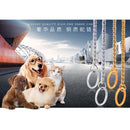 Pet Collars Pet Neck Strap Dog Neckband Snake Chain Dog Chain Solid Metal Chain Dog Collarï¼ŒLength:65cm (Silver)