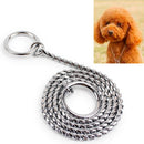 50cm x 4mm Pet P Chain Pet Collars Pet Neck Strap Dog Neckband Snake Chain Dog Chain Dog Collar