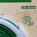 50m Gardening Accessories Tool Package Plastic Flower Wood Tie Line Twist Tie Reel Plant Tie-Line Spool with a Cutter