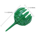 10PCS Bonsai Tools Gardening Products Gardening Tools Bonsai Fertilizer Boxes,Large Size:5.5*4*4cm(Green)