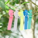 50 PCS Waterproof Label Floral Plant Label Gardening Label,Random Color Delivery