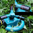 Garden Automatic Rotating Nozzle 360 Degree Rotary Automatic Sprinkler Garden Lawn Watering Nozzle Irrigation Nozzle,Applicable for 3/4 inch Water Pipes(Orange)