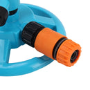 Garden Automatic Rotating Nozzle 360 Degree Rotary Automatic Sprinkler Garden Lawn Watering Nozzle Irrigation Nozzle with 1/2 inch Water Hose Connector