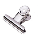 72PCS 31mm Silver Metal Stainless Steel Round Clip Notes Letter Paper Clip Office Bind Clip
