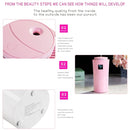 Small-3 2W Humidifier Moisture Meter Moisturizing Instrument with LED Night Light, Water Tank Capacity: 260ml(White)