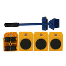 Heavy Furniture Home Trolley Lift And Move Slides Kit 4 Rollers & Furniture Lifter Mover Transport Set(Yellow)