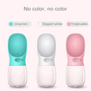Outdoor Travel Portable Pet Drinking Water Cup Water Feeder, Capacity: 350ml (Pink)
